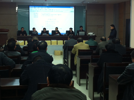 三峽高中校前區(qū)及行政綜合樓改擴建工程開標(biāo)會