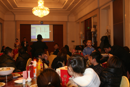 湖北興焱工程咨詢有限公司2013年新年團拜會隆重舉行
