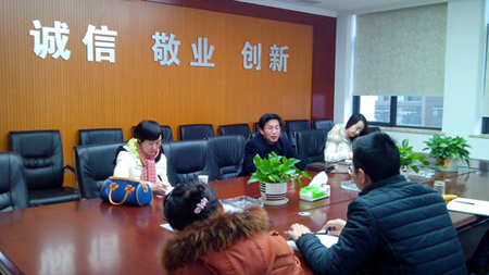 西陵區審計局領導來我公司視察