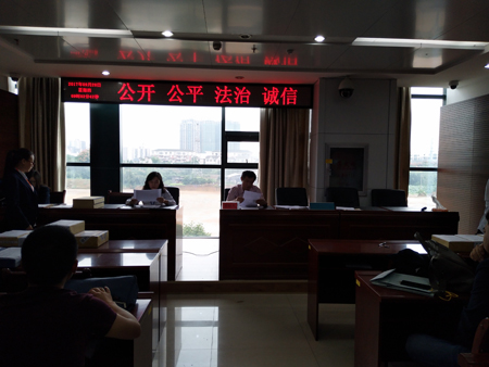 宜都市8座?。?）型水庫除險加固工程開標會